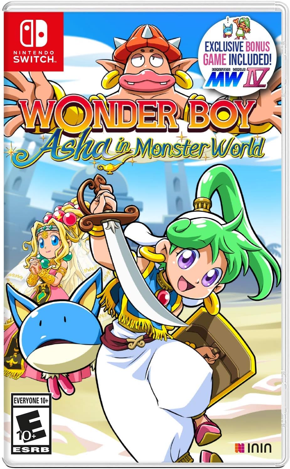 1 Wonder Boy Asha in Monster World Limited Edition (Switch)