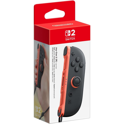 Контроллер Nintendo Switch 2 Light Red Joy-Con (правый, оригинал)