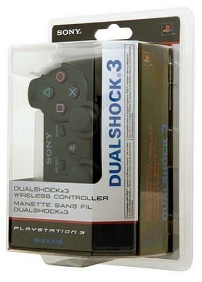 1 Джойстик SIXAXIS Dualshock 3 для PS3 (черный)