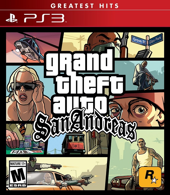 1 Grand Theft Auto San Andreas (PS3)