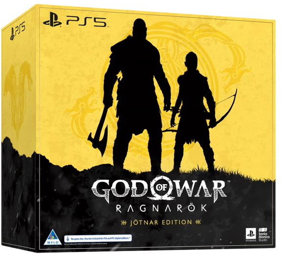 1 God of War Ragnarok Jotnar Edition (PS4, PS5, русская версия)