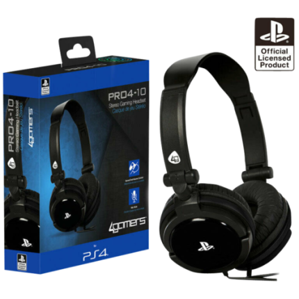 Наушники 4Gamers PRO4-10 (PS4, черный)