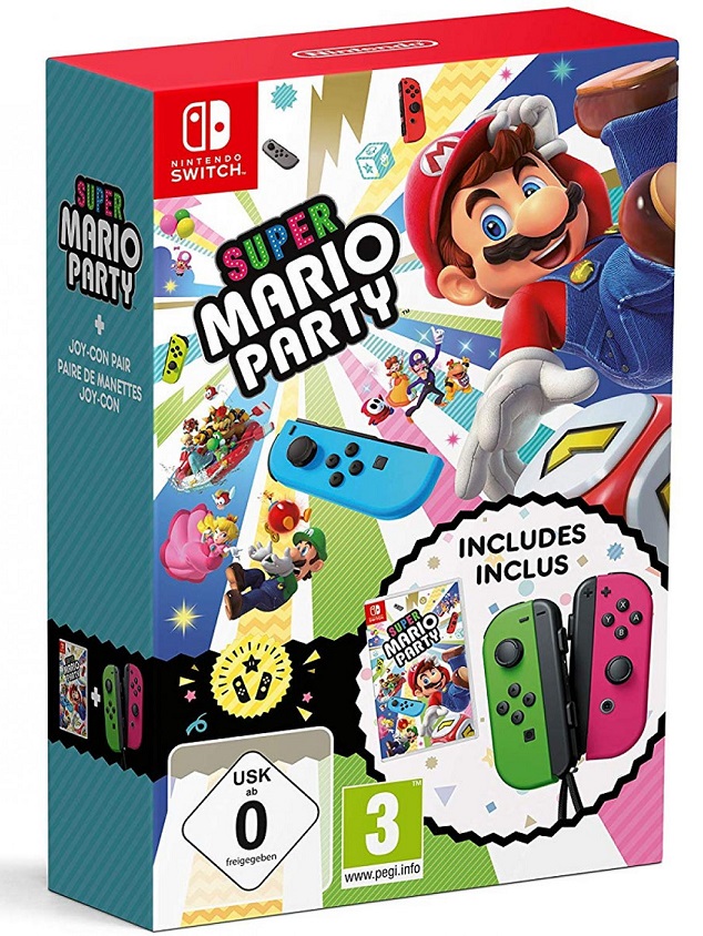 1 Комплект Super Mario Party Joy-Con Bundle (Switch)
