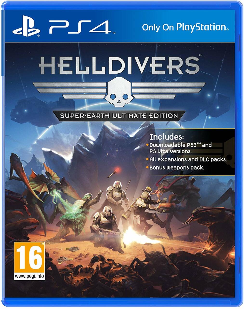 1 Helldivers Super-Earth Ultimate Edition (PS4, русские субтитры)