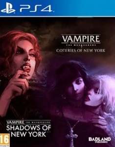 1 Vampire The Masquerade Cotenes of New York + Shadows of New York Collectors Edition (PS4)