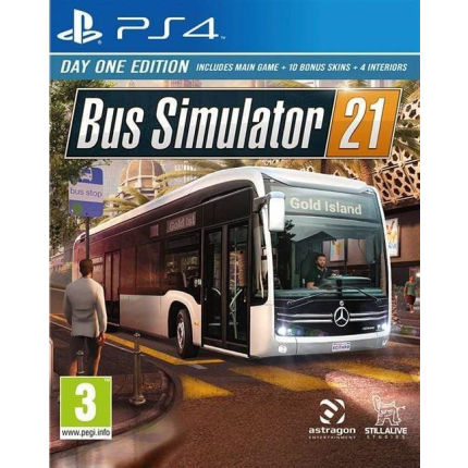 Bus Simulator 21 (PS4, русские субтитры)