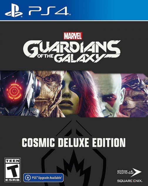 1 Marvel Guardians of the Galaxy Cosmic Deluxe Edition (PS4, русская версия)