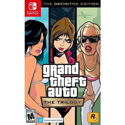 GTA Grand Theft Auto The Trilogy Definitive Edition (Switch) БУ