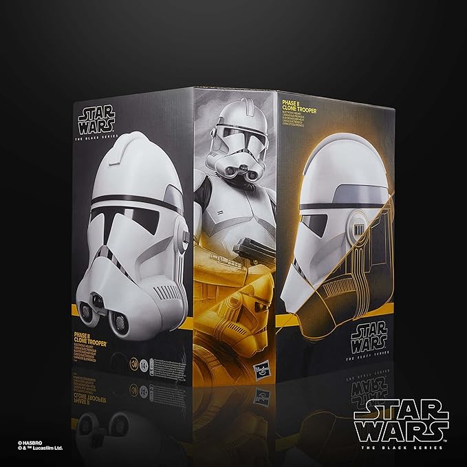 12 Шлем Star Wars The Black Series Phase II Clone Trooper Helmet (Hasbro)