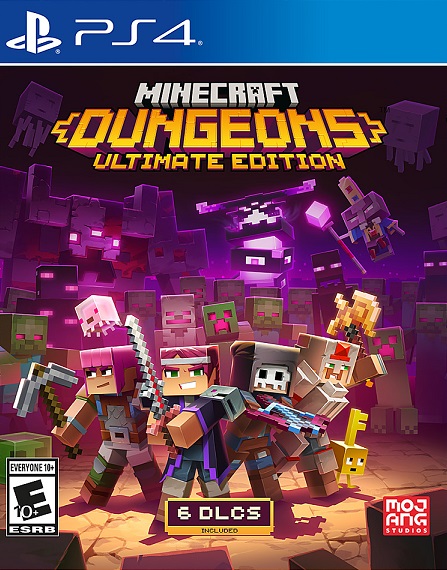 123 Minecraft Dungeons Ultimate Edition (PS4, русская версия) БУ