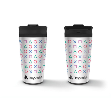 Чашка дорожная PlayStation Shapes Metal Travel Mug (Pyramid)