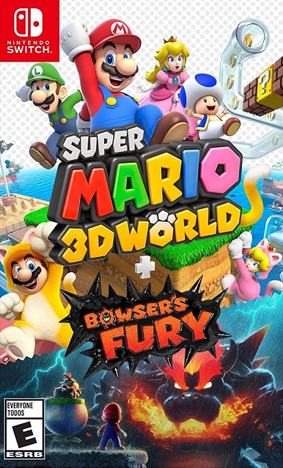 22 Super Mario 3D World + Bowsers Fury (Switch, русская версия) Б/У