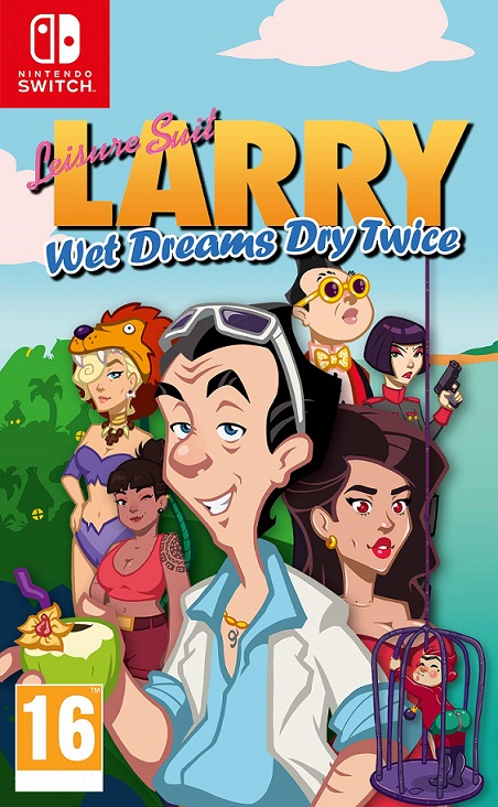 222 Leisure Suit Larry Wet Dreams Dry Twice (Switch, русские субтитры)