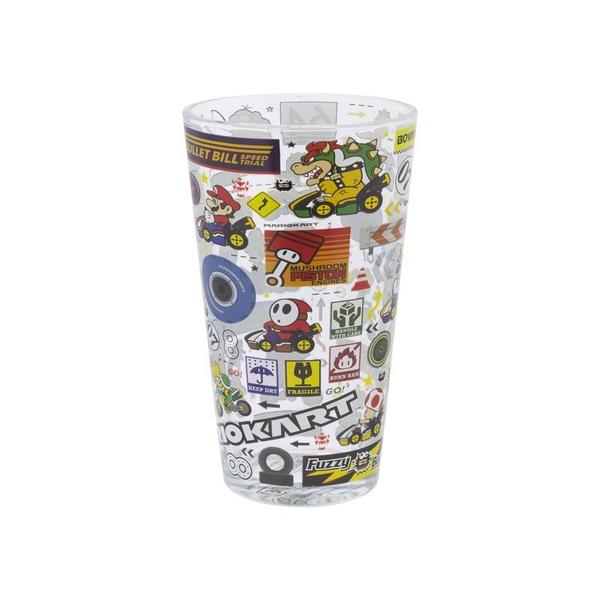 3 Стакан Mario Kart Glass (Paladone)