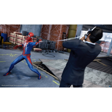 Spider-Man (PS4, русская версия) Б/У