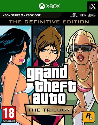 33 GTA Grand Theft Auto The Trilogy Definitive Edition (Xbox One, русские субтитры)