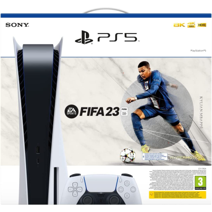 PlayStation 5 Bundle (825 Gb, белый, FIFA 23)
