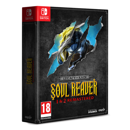 Legacy of Kain Soul Reaver 1 and 2 Remastered Deluxe Edition (Switch)