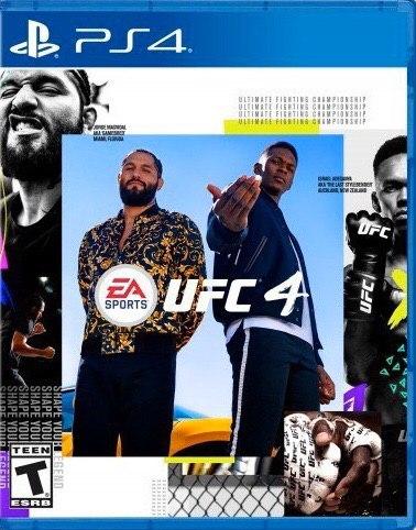 9 UFC 4 (PS4, русские субтитры) Б/У