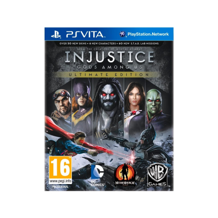 Injustice: Gods Among Us Ultimate Edition (PS VITA русские субтитры)