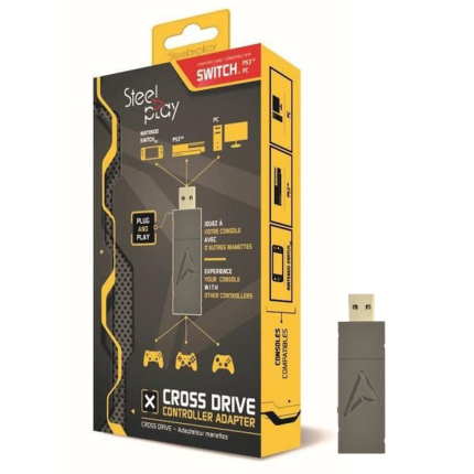 Адаптер Steelplay Cross Drive Controller Adapter (Switch/PS3/PC)