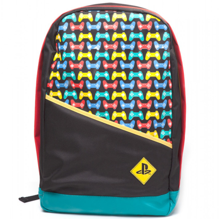 Рюкзак PlayStation Backpack with Colored Controllers Print (Difuzed)