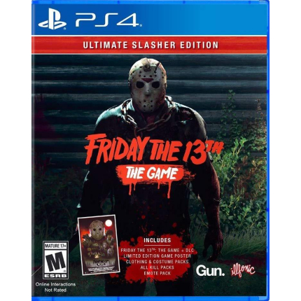 Friday the 13th Ultimate Slasher Edition (PS4, русская версия) Б/У
