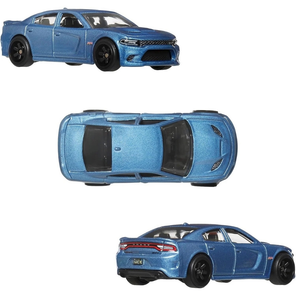 Набор машинок Premium Car Culture TwinPack 2018 Dodge Challenger SRT Demon and 2015 Dodge Charger SRT (Hot Wheels, 2 шт)