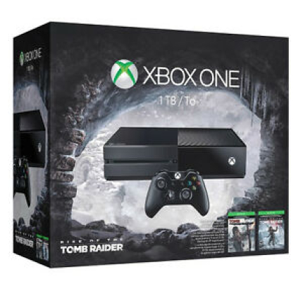 Игровая консоль Xbox One 1 Tb Bundle (Rise of the Tomb Raider + Tomb Raider Definitive Edition) (Б/У)