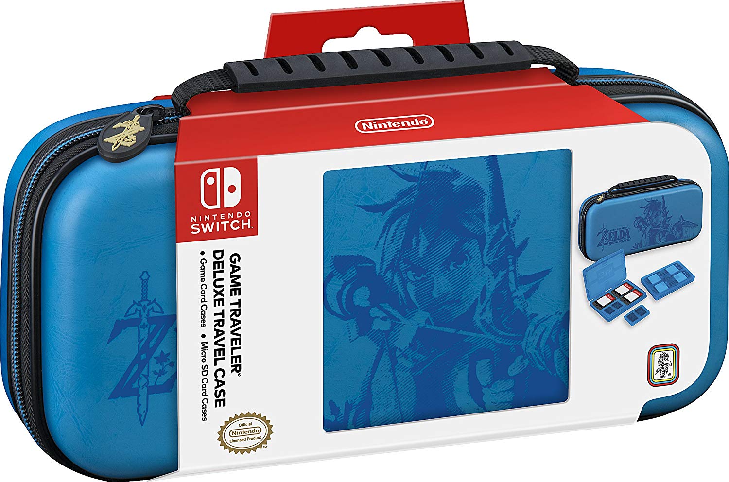 nabor-aksessuarov-legend-of-zelda-dlya-switch-original-goluboj-chehol-i-2-kejsa-dlya-kartridzhej Набор аксессуаров Legend of Zelda для Switch (оригинал, голубой, чехол и 2 кейса для картриджей)