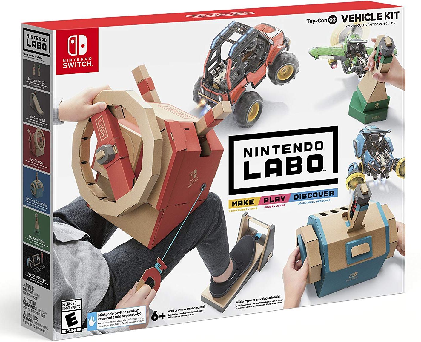 nintendo-labo-nabor-vehicle-kit-switch Nintendo LABO Набор Vehicle Kit (Switch)