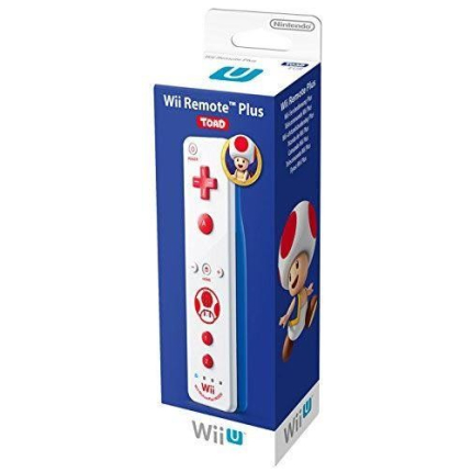 Nintendo Remote Plus - Toad White (for Wii & Wii-U)
