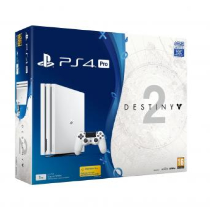 PlayStation 4 Pro Bundle (1 Tb, белый, Destiny 2)