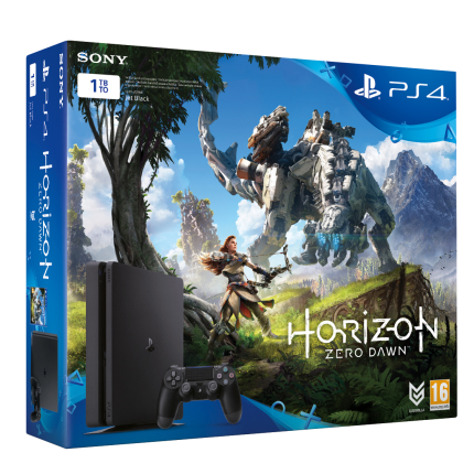 PlayStation 4 SLIM Bundle (1 Tb, Horizon Zero Dawn)