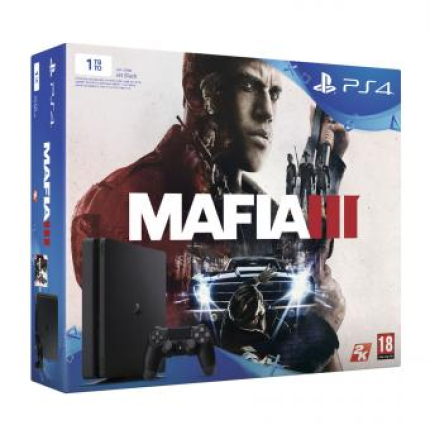 PlayStation 4 SLIM Bundle (1 Tb, Mafia 3)