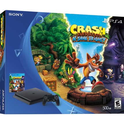 PlayStation 4 SLIM Bundle (500 Gb, Crash Bandicoot N Sane Trilogy)