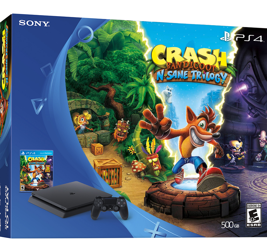 playstation-4-slim-bundle-500-gb-crash-bandicoot-n-sane-trilogy PlayStation 4 SLIM Bundle (500 Gb, Crash Bandicoot N Sane Trilogy)