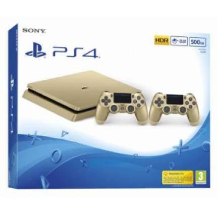 PlayStation 4 SLIM Gold Edition (500 Gb, CUH-20XXA)