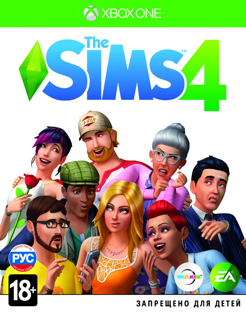 sims-4-xbox-one-russkaya-versiya Sims 4 (Xbox One, русская версия)