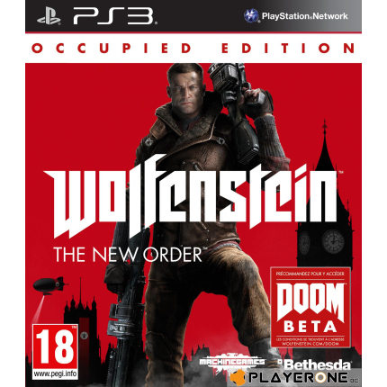 Wolfenstein: The New Order Occupied Edition (PS3, русские субтитры)