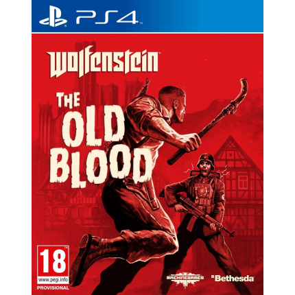 Wolfenstein The Old Blood (PS4, русские субтитры) Б/У