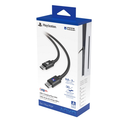 Кабель для зарядки джойстика DualSense 5 (3м, HORI)