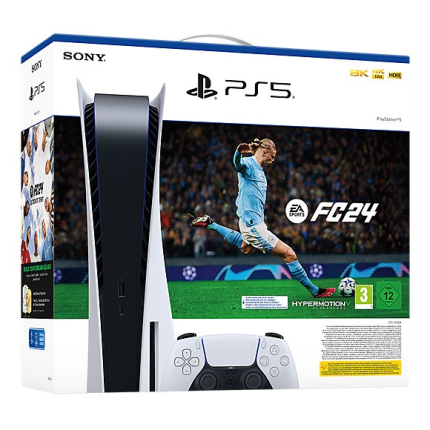 PlayStation 5 Bundle (825Gb, белый, EA Sports FC 24)