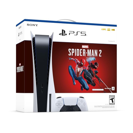 PlayStation 5 Bundle (825Gb, белый, Spider-Man 2)