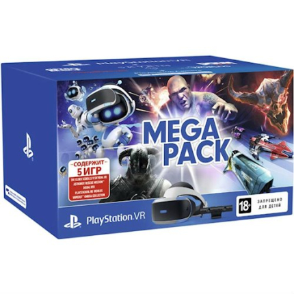 PlayStation VR Mega Pack Bundle (камера + 5 игр)