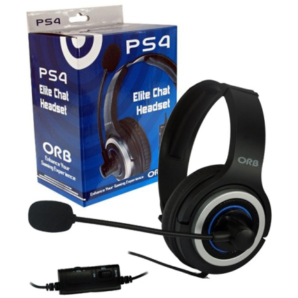 Проводная гарнитура с микрофоном для PS4 Elite (ORB)